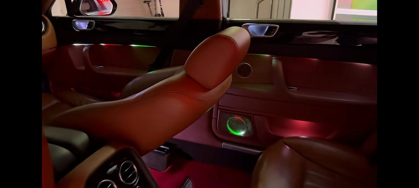 Bentley Flying Spur ambient lighting kit