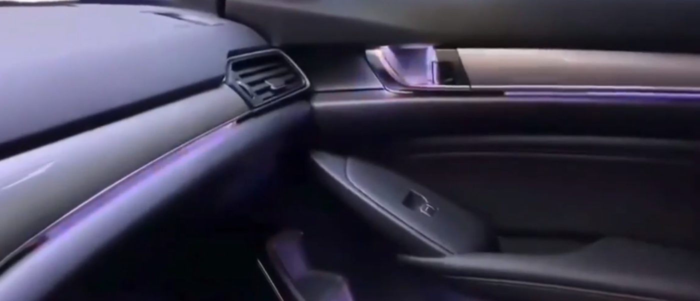 Honda Accord ambient lighting kit