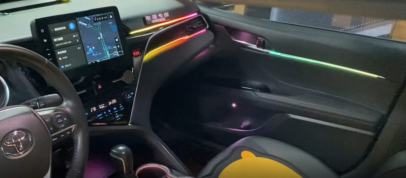 Toyota Camry ambient lighting kit