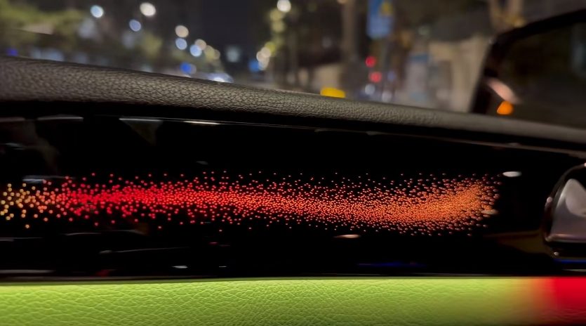 Mercedes GLE ambient lighting kit